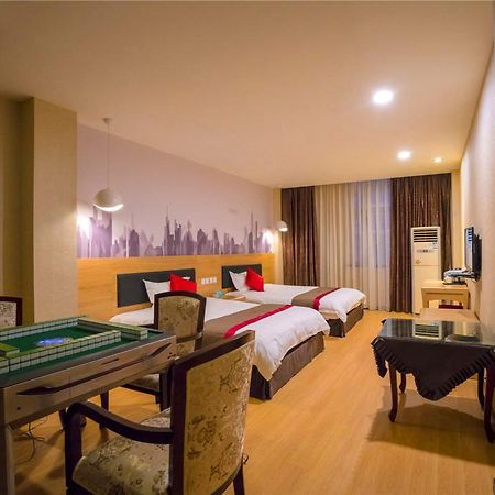 Thank Inn Chain Hotel Sichuan Guangan Wusheng County Hongwu Avenue Exteriör bild