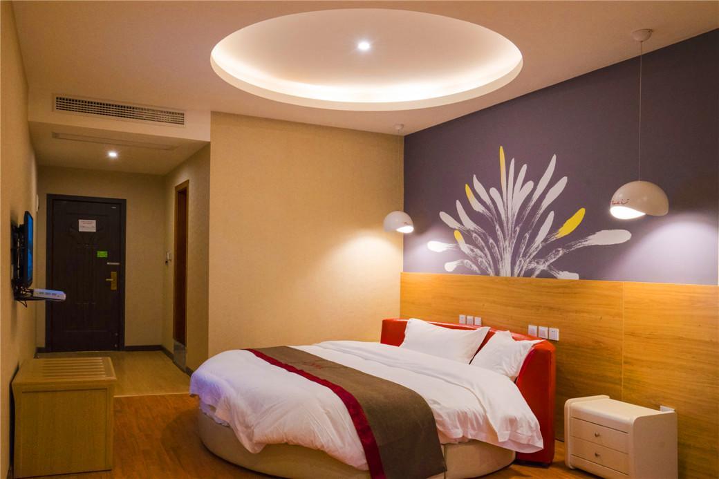 Thank Inn Chain Hotel Sichuan Guangan Wusheng County Hongwu Avenue Exteriör bild